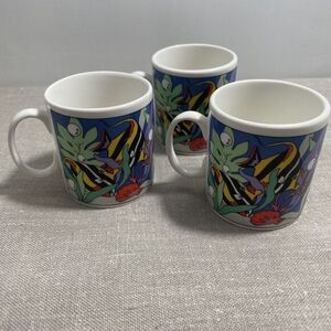 Studio Nova Deep Sea MZ504 3 Espresso Mugs 4oz